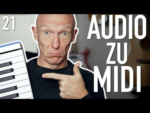 Audio zu MIDI: Synthesizer ohne Keyboard spielen | Tutorial Recording-Blog 21/19