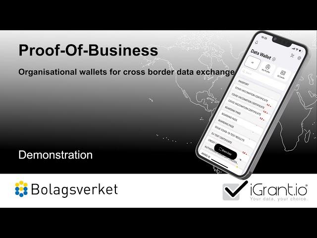 Watch Demo for Proof Of Business with Swedish companies registration office - Bolagsverket