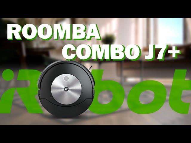 iRobot Roomba Combo j7+ | Самостоятельный робот-пылесос @irobotltd