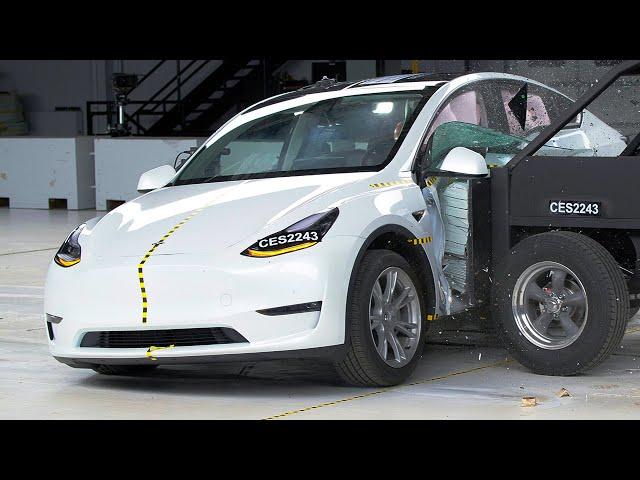 2024 TESLA MODEL Y - IIHS Crash Test