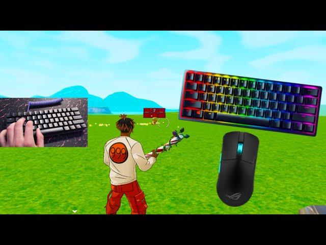 RAZER HUNTSMAN MINI ASMR Chill Satisfying Gameplay (Fortnite 390HZ)