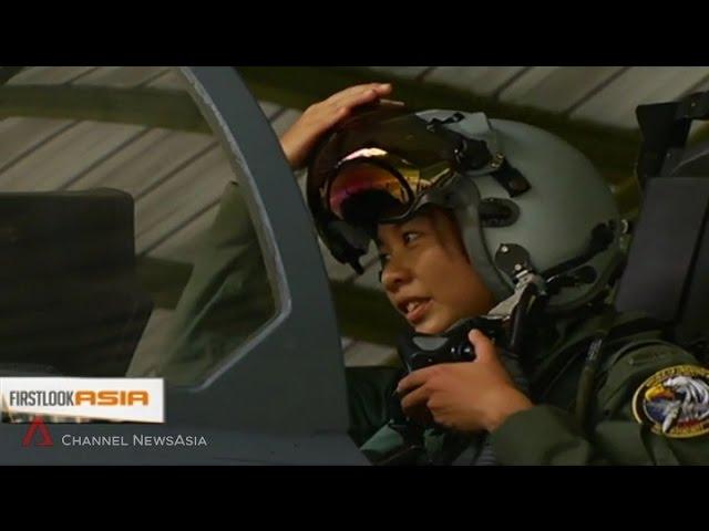 Singapore Female Fighter Pilot  Shows An Air Defence that Never Sleeps