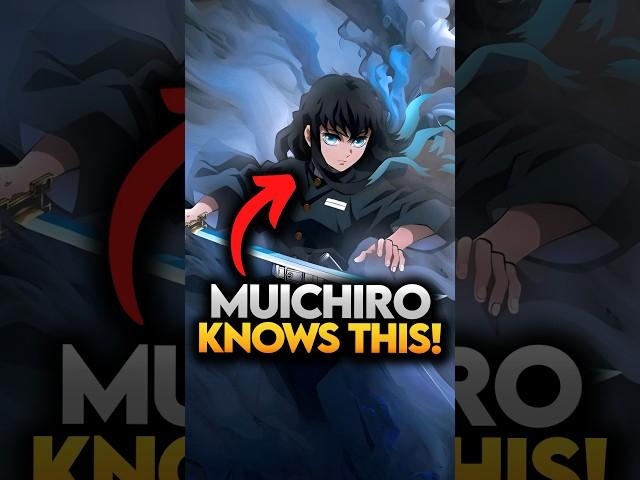 Amazing Detail about Muichiro that No One Knows! Demon Slayer Explained #demonslayer #shorts