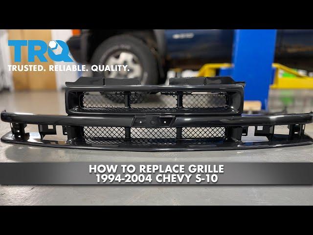 How to Replace Grille 1994-2004 Chevy S-10