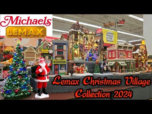 Michaels NEW 2024 Lemax Christmas Village Collection Store Walkthrough