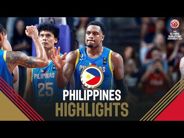 Philippines  Top Plays | FIBA Olympic Qualifying Tournament 2024