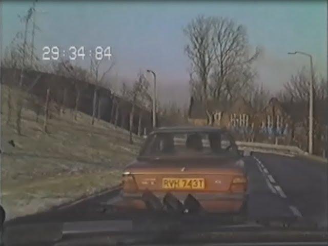 No.33  Dashcam 1986 Style.....Pontefract To Castleford   5.1.86