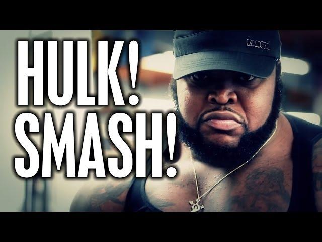 HULK SMASH!  CT FLETCHER INTRODUCES "DA HULK"