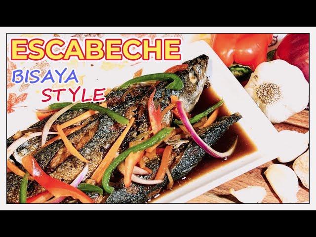 HOW TO COOK ESCABECHE / Bisaya Style /Filipino Sweet and Sour Fish Recipe