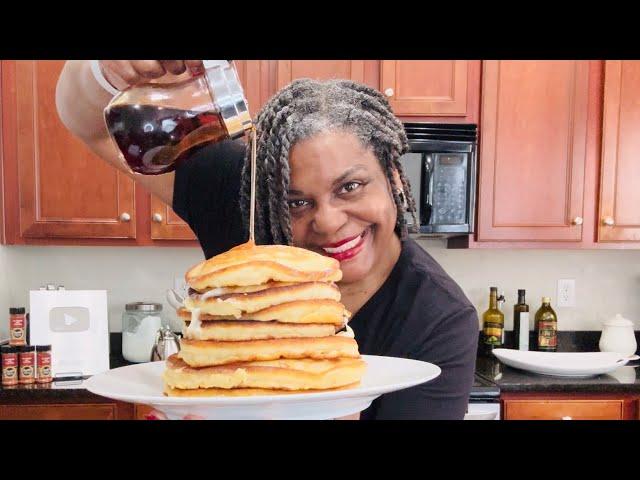 The BEST Pancakes you'll ever make! Big, fluffy, easy, and delicious!