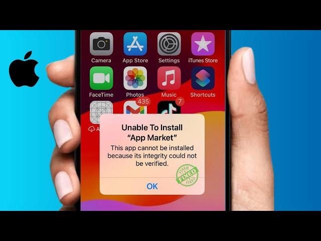 How to fix This app cannot be installed because its integrity could not be verified on iPhone - 2024