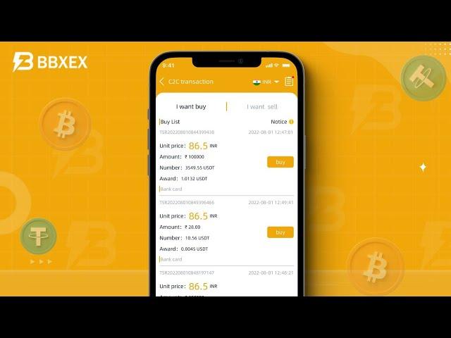 BBXEX Guide: How to Buy Crypto on BBXEX C2C