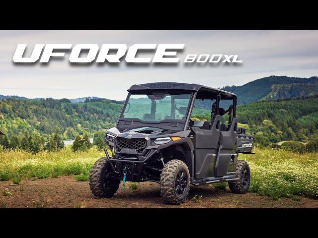 Big Power, Compact Design – Meet the All-New 2025 UFORCE 800 XL