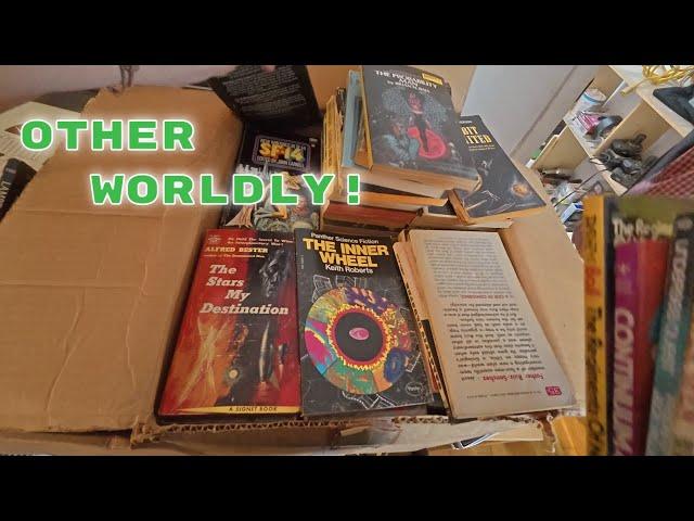 Unbelievable Vintage Sci-fi Book Collection Like You've Never Seen Before