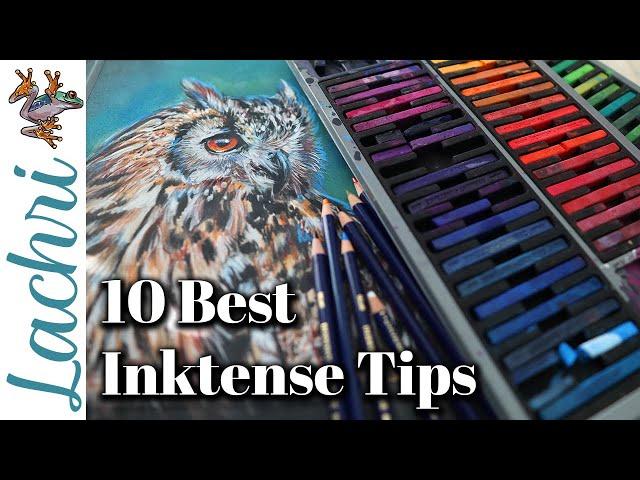 Top 10 Tips for using Derwent Inktense Blocks & Pencils 