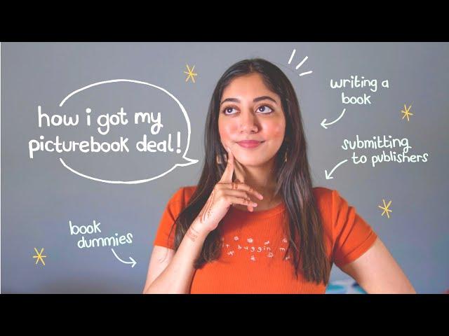 How I Got A Picture Book Deal!  Getting Published as an Author/Illustrator