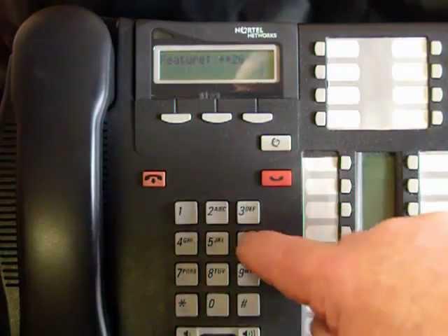 Changing the Directory Number of a Set - Norstar Business Phone Systems Calgary