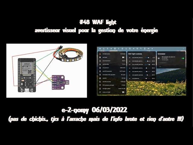 #48 waf lights : avertisseur visuel pour la bonne gestion de l'énergie