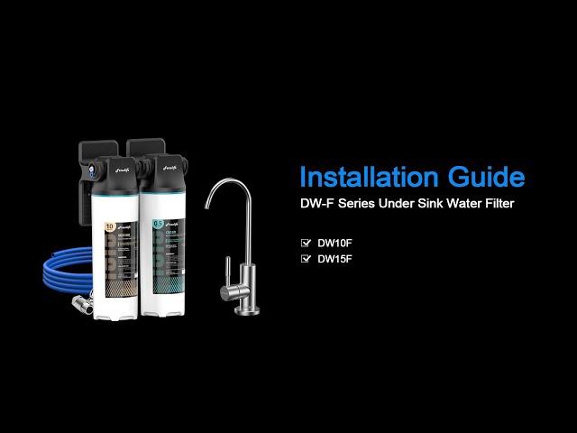 Frizzlife DW10F & DW15F Under Sink Water Filters Install Guide