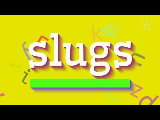 HOW TO SAY SLUGS? #slugs