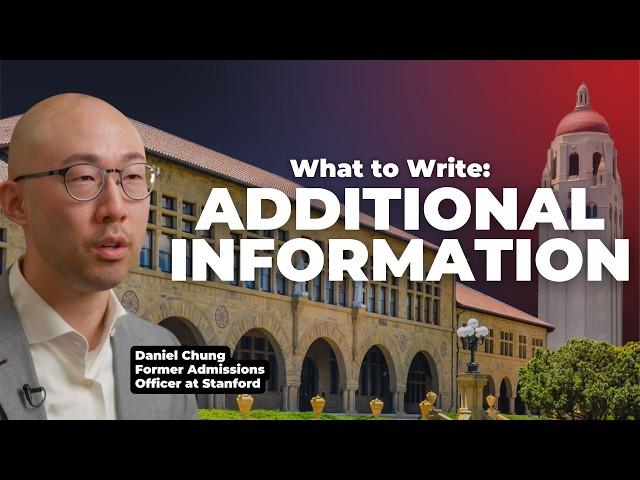 Why 'Additional Information' is KEY to Making a Standout Application