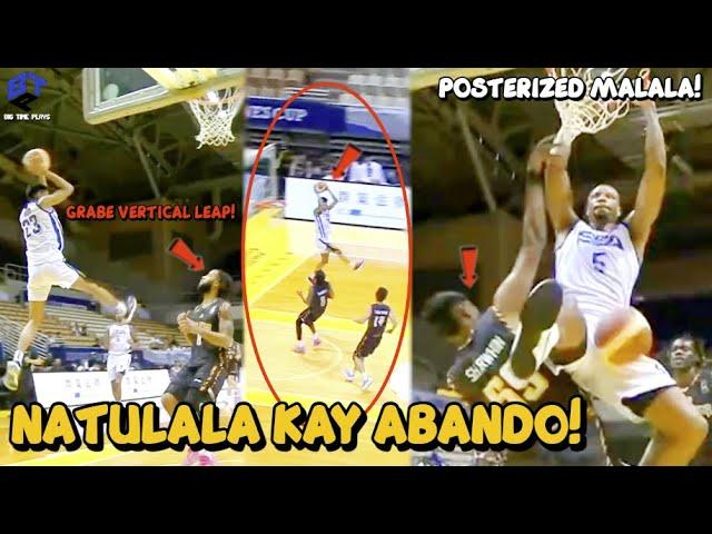 NATULALA SA VERTICAL LEAP NI ABANDO! BINABOY NI CMAC SINALPAKAN! STRONG GROUP PH VS MALAYSIA