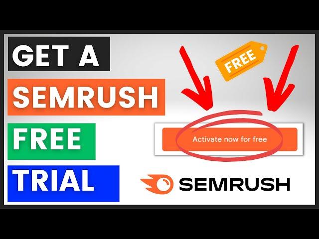 How To Get A Semrush Free Trial? [in 2024]