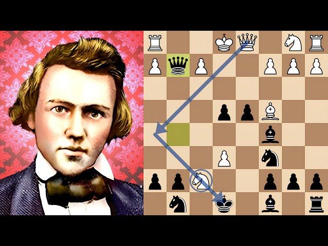 Paul Morphy's Philidor Countergambit storms Barnes