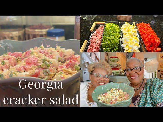 Let me show you how to make delicious Georgia cracker salad!