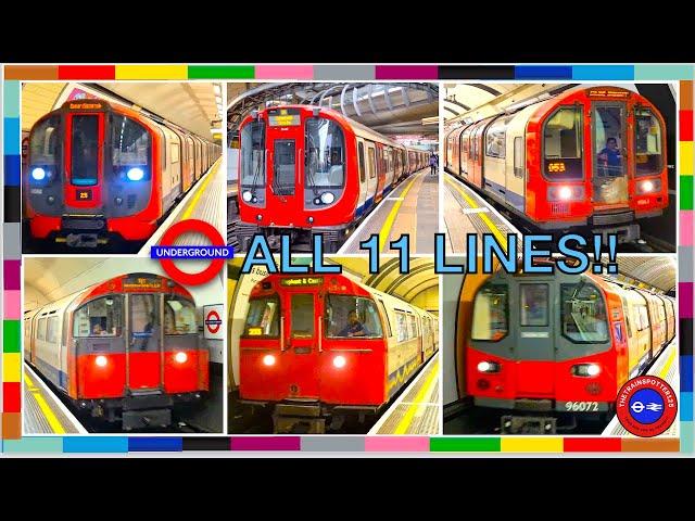 London Underground Action - ALL 11 LINES! Set #1