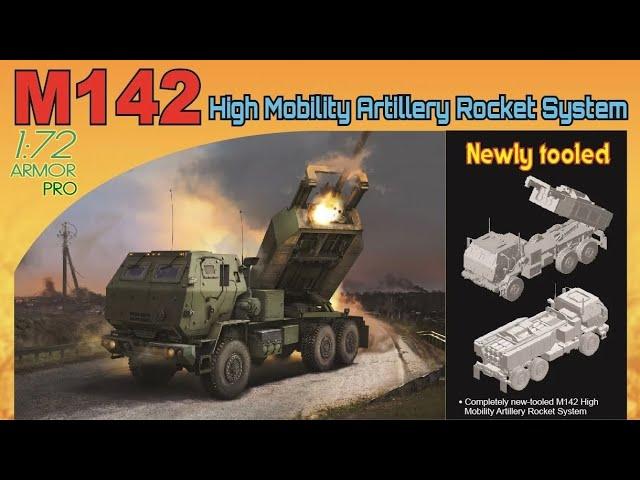 Dragon 7707 - 1/72 M142 High Mobility Artillery Rocket System #model #hobby