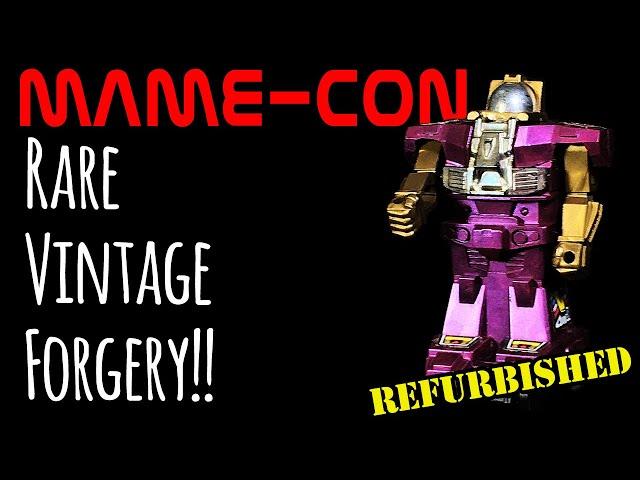 Forging Fortune: The Mame-Con Toy Robot Deception