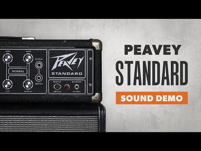 1970s Peavey Standard 260H Master Volume Guitar Amp [Rock/Metal/Doom Sound Demo]