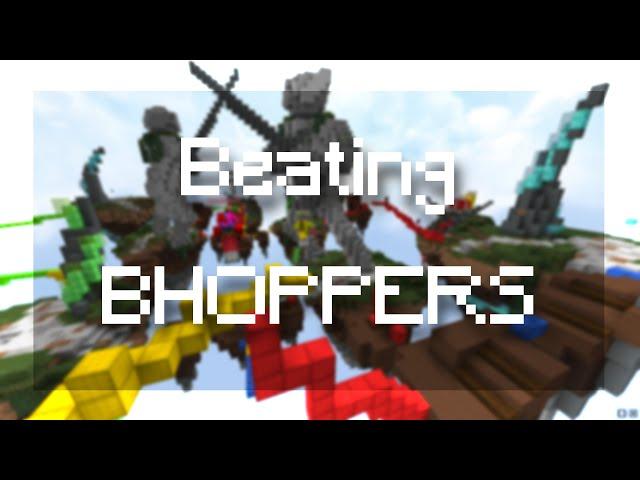 Beating BHOPPERS in bedwars!