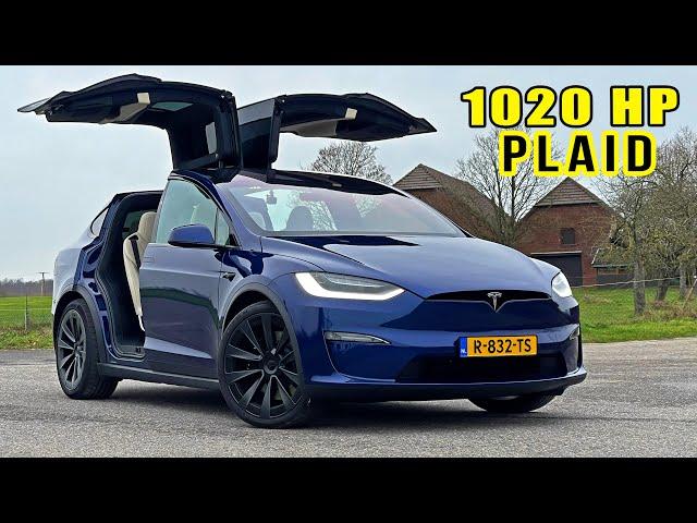 TESLA MODEL X PLAID | REVIEW on AUTOBAHN [NO SPEED LIMIT]