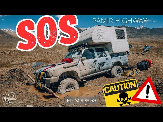 SOS EMERGENCY Completely stuck at Zorkul Nationalpark! Pamir Highway #overlanding