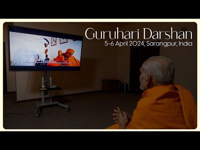 Guruhari Darshan, 5-6 Apr 2024, Sarangpur, India