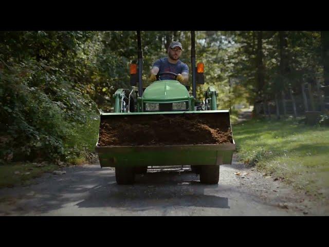 Turn your dreams into reality with a John Deere compact utility tractor.