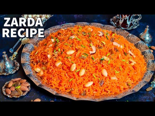 How To Make Zarda Chawal | Meethe Chawal Recipe| Pakistani Sweet Rice For Beginners