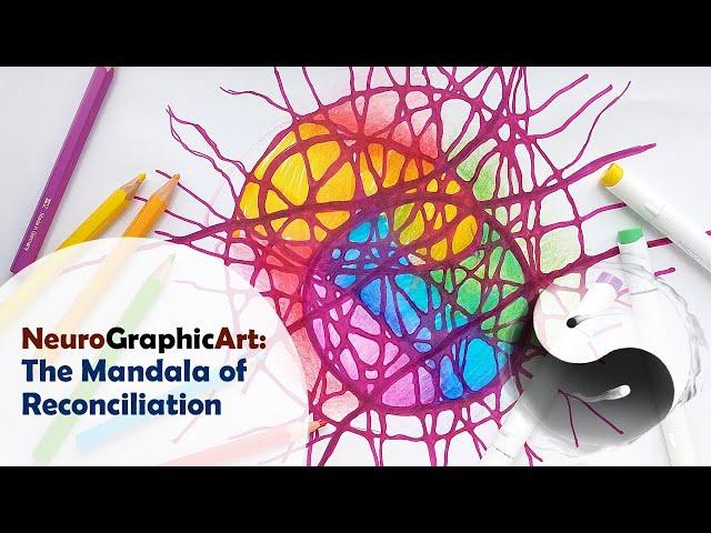 NeuroGraphic Art for Stress Relief - Reconciling the Two Opposites