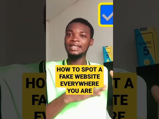 2 Simple steps to spot a fake website #scamwebsitechecker #ligit #doityourself #shorts