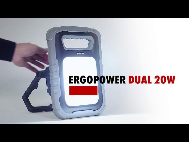 WÜRTH Luce da lavoro LED batteria Ergopower-plus 20 W | Würth AG