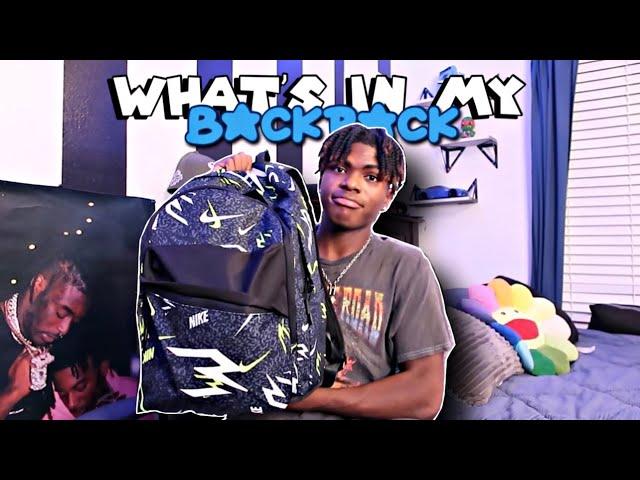 WHAT’S IN MY SCHOOL BACKPACK 2023 || teenage boy edition *senior year*