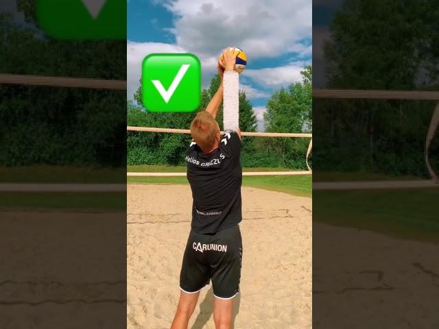 Try THIS as a Volleyball-Beginner 