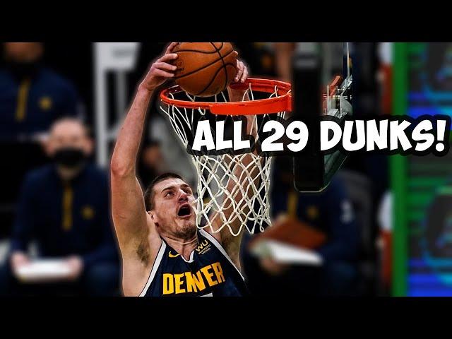 All 29 Nikola Jokic Dunks From The 2022-23 NBA Season