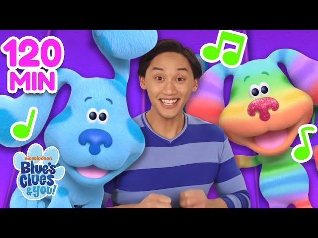 Blue Skidoos & Sing-Along! w/ Josh & Rainbow Puppy  | 2 Hour Compilation | Blue's Clues & You!