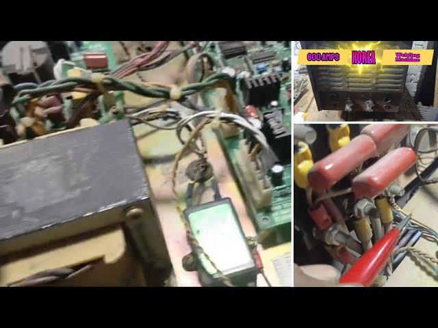 Korean 600 Amps Welding Inverter Machine Power On Problem Repair Services