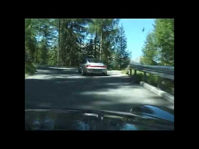 Mit dem Porsche von Le Prese nach Bormio (HD)