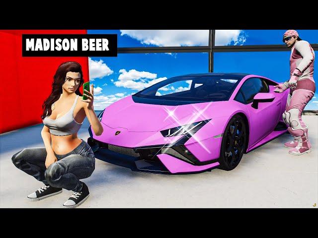 Stealing Cars from Madison Beer in GTA 5