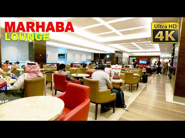 DUBAI INTERNATIONAL AIRPORT (DXB) - MARHABA LOUNGE REVIEW